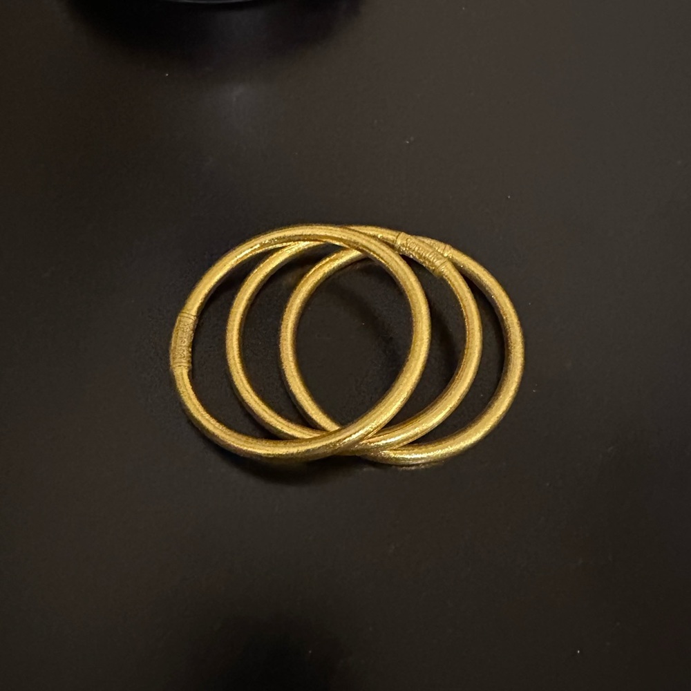 Gold Buddha Bangles